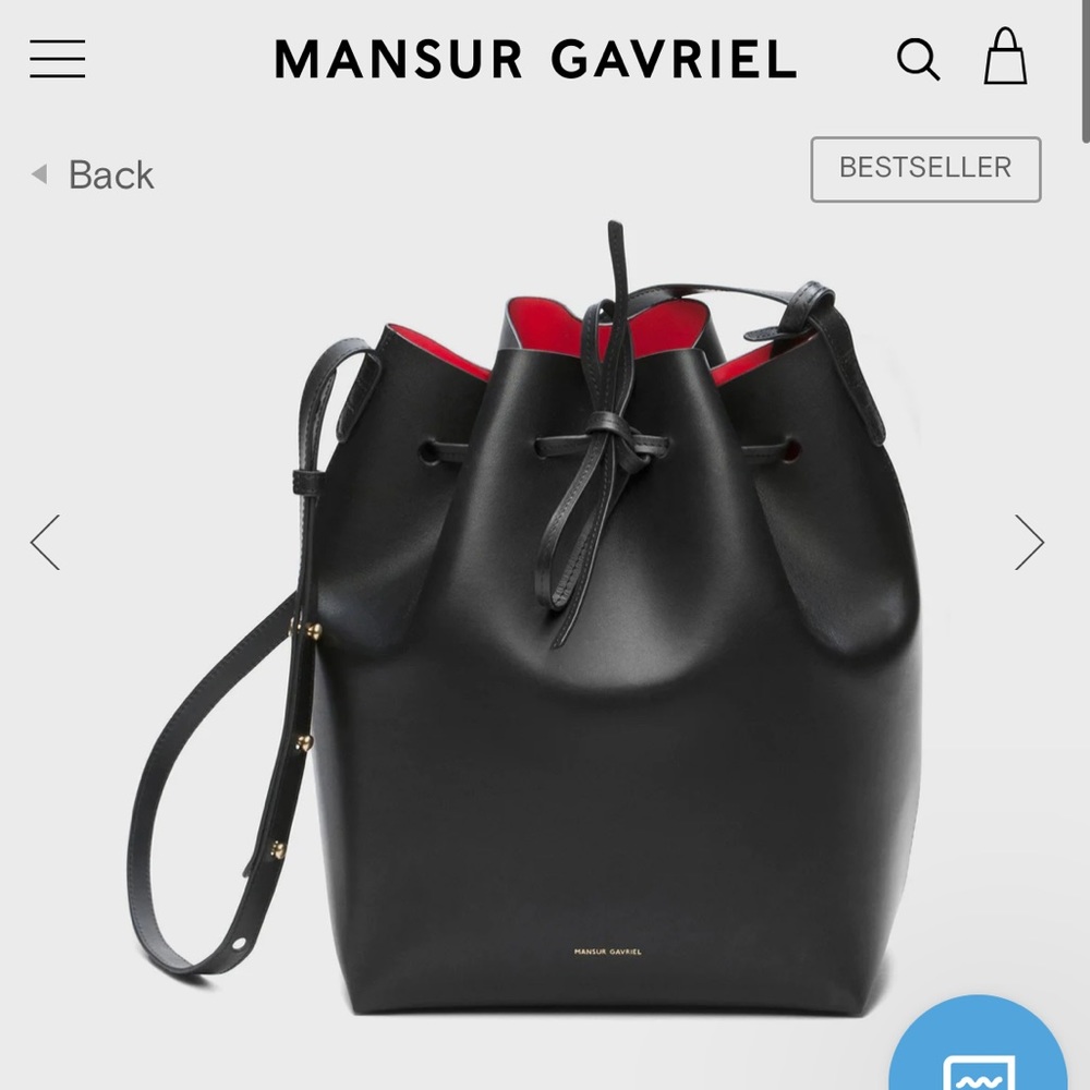 MANSUR GAVRIEL BUCKET BAG - **excellent** condition!